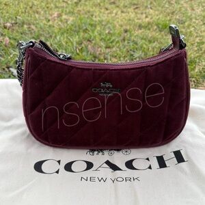 Coach Teri Quilted Shoulder Bag